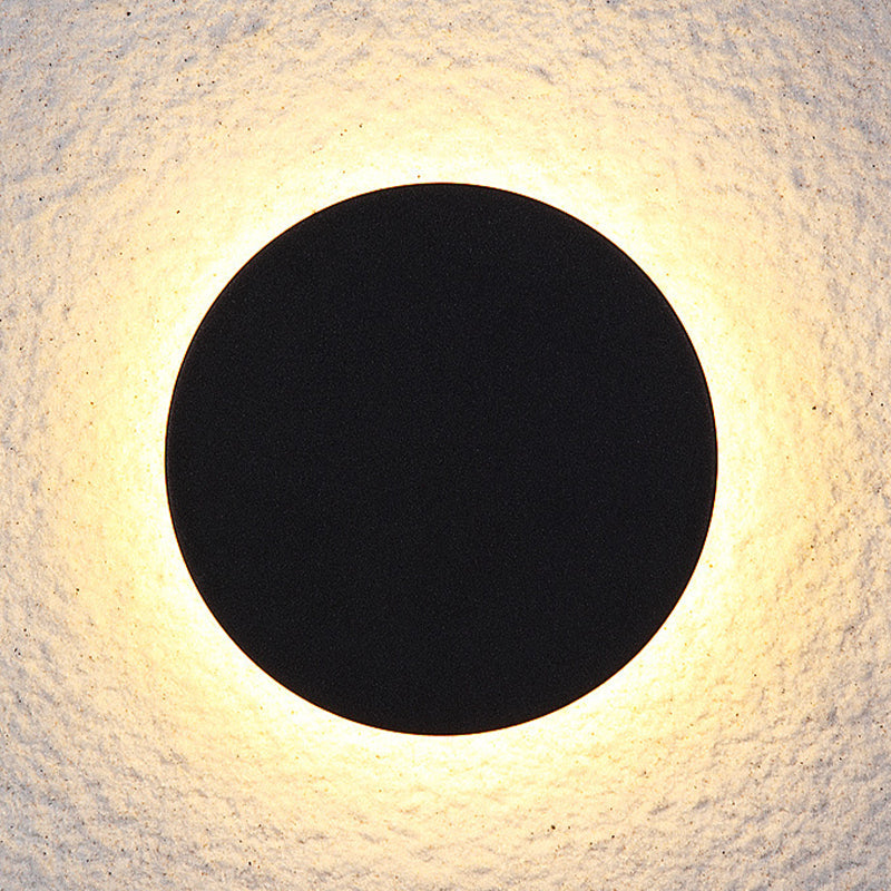 Minimalistische LED Wandlamp Metaal Buiten Binnen Wit Zwart Rond Vierkant Tuin Hal Verlichting Modern Design | Sulvida
