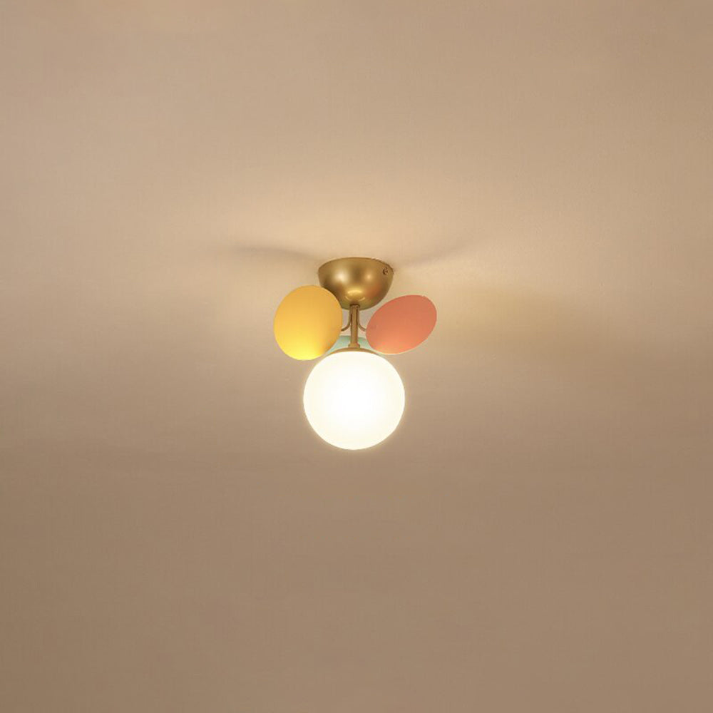 Bloementak Kroonluchter Plafondlamp Meerdere Lichtpunten Metaal Glas Woonkamer Eetkamer Slaapkamer LED | Sulvida