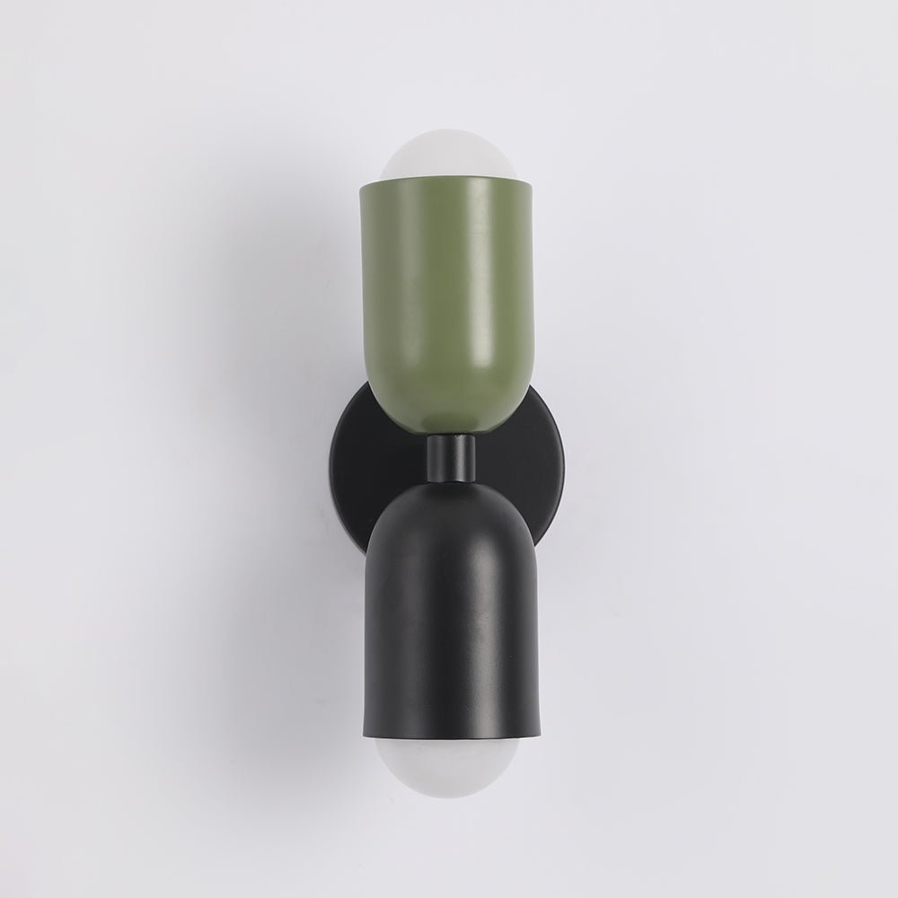 Metalen wandlamp met E27 fitting warm wit licht sfeervol voor woonkamer slaapkamer eetkamer modern design | Sulvida
