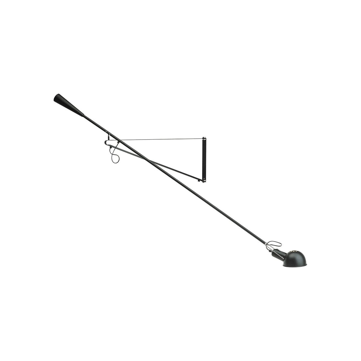 Industriële Wandlamp met Verstelbare Arm Metaal Zwart Wit 135cm 205cm Leeslamp Sfeerlicht Woonkamer Kantoor | Sulvida