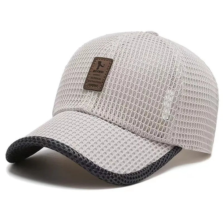 Luchtige Zomerpet met Mesh Ademend Verstelbaar UV-bescherming Outdoor Sport Casual Hoofddeksel Unisex | Sulvida