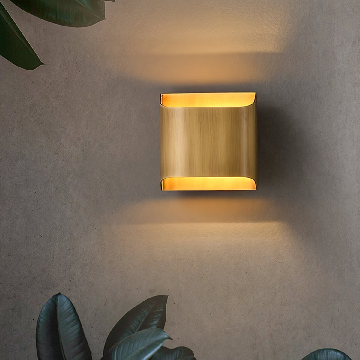 Wandlamp Messing met G9 Fitting Modern Design voor Woonkamer Slaapkamer Hal Binnenverlichting Stijlvol | Sulvida