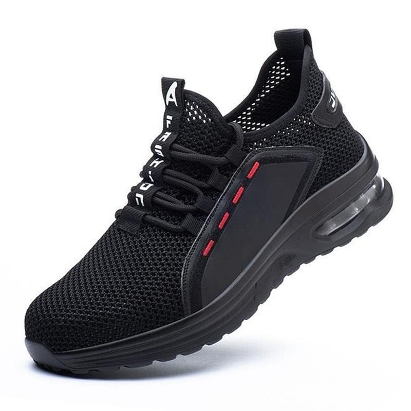 Veiligheidsschoenen met stalen neus ultralight antislip ademend werk footwear comfort grip werkschoenen EU 37-48 | Sulvida