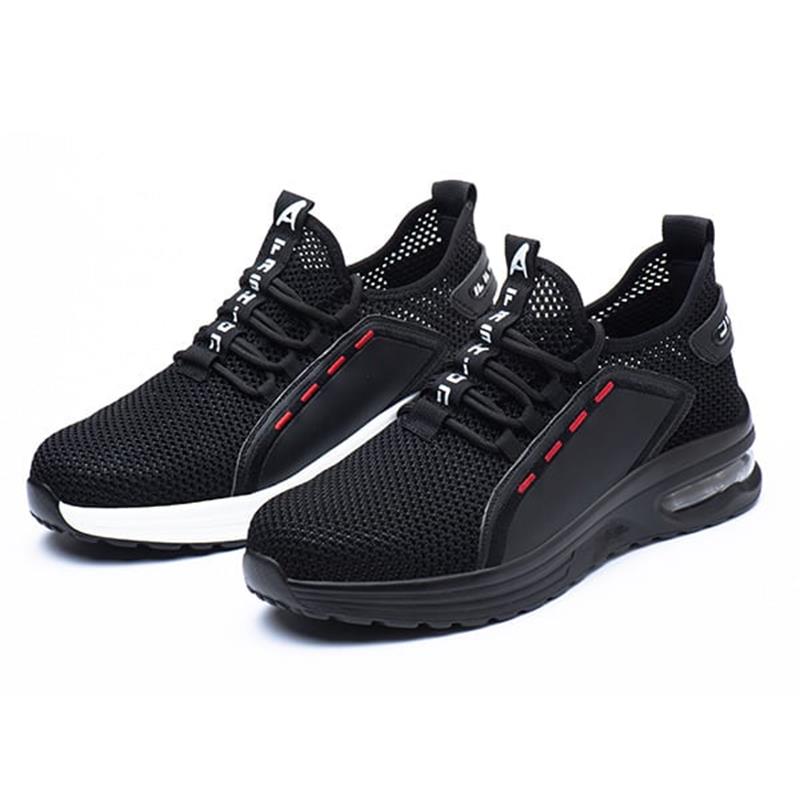 Veiligheidsschoenen met stalen neus ultralight antislip ademend werk footwear comfort grip werkschoenen EU 37-48 | Sulvida