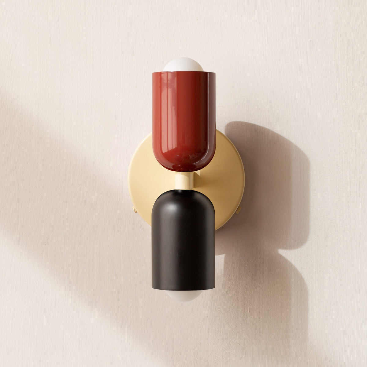 Stalen Wandlamp met Dubbele Lichtkop LED Warm Wit Binnen Buiten Weerbestendig Hal Terras Slaapkamer Tuin | Sulvida
