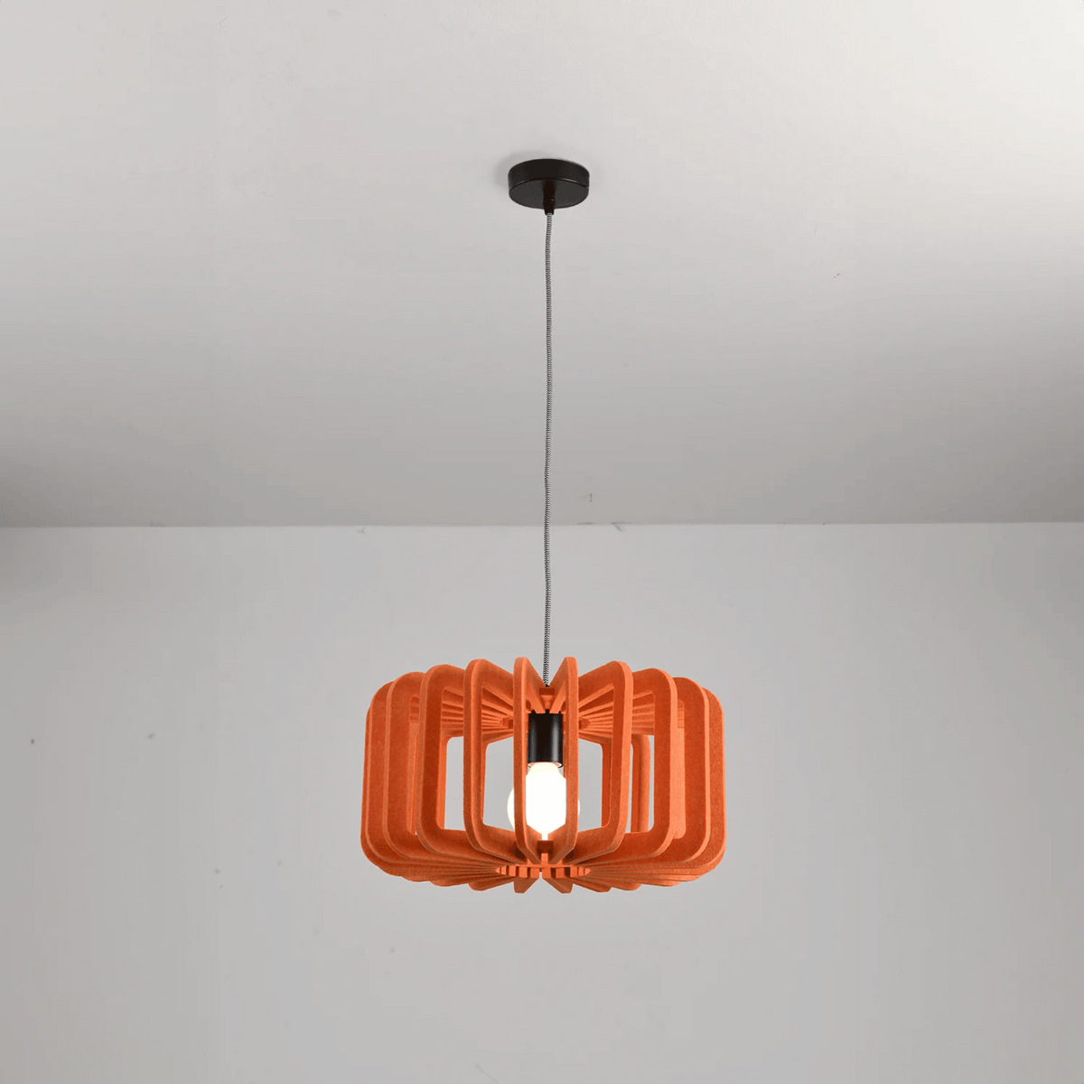 Akoestisch Hanglamp Vilt 40x20cm E26/E27 Modern Design Geluidsabsorberend Horeca Restaurant Café Interieur | Sulvida