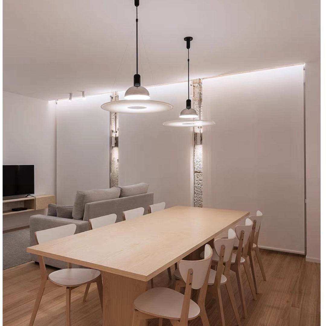 Hanglamp Minimalistische Klokvorm Glas Metaal E27 Fitting Woonkamer Eetkamer LED Verlichting Zwart Chroom Goud | Sulvida
