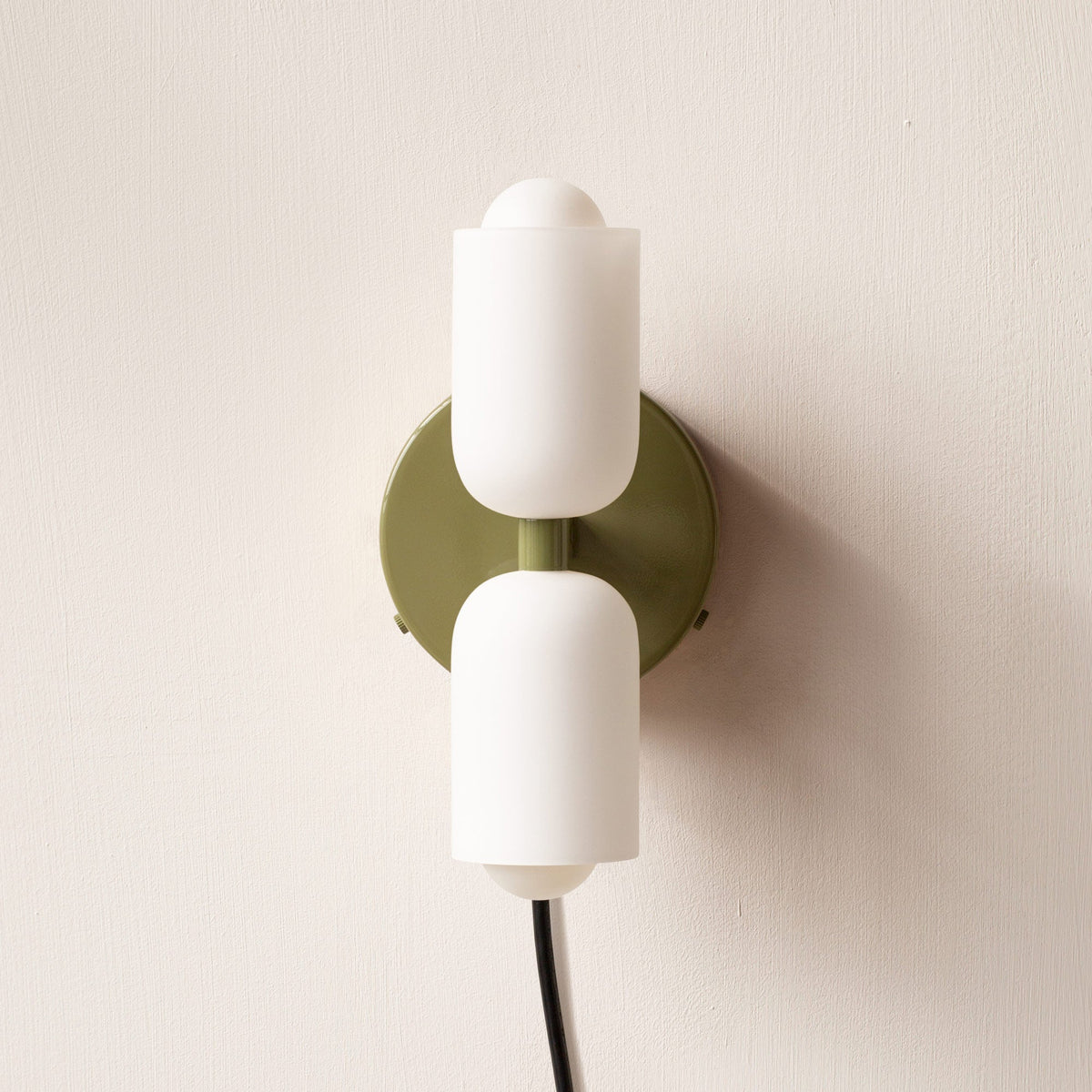 Acryl wandlamp bidirectioneel met warme gloed crème voor hal woonkamer slaapkamer E14 fitting modern design | Sulvida