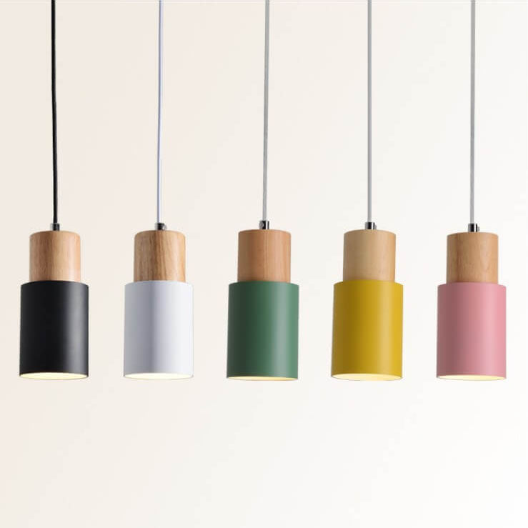 Cilindervormige Hanglamp Aluminium Scandinavisch Modern Design Verstelbare Kabel voor Eettafel Keuken Bar | Sulvida