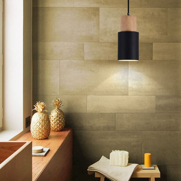 Cilindervormige Hanglamp Aluminium Scandinavisch Modern Design Verstelbare Kabel voor Eettafel Keuken Bar | Sulvida