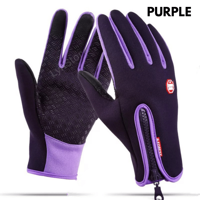 Thermische Handschoenen Touchscreen Winter Sporthandschoenen Winddicht Warm Fleece Fietsen Hardlopen | Sulvida