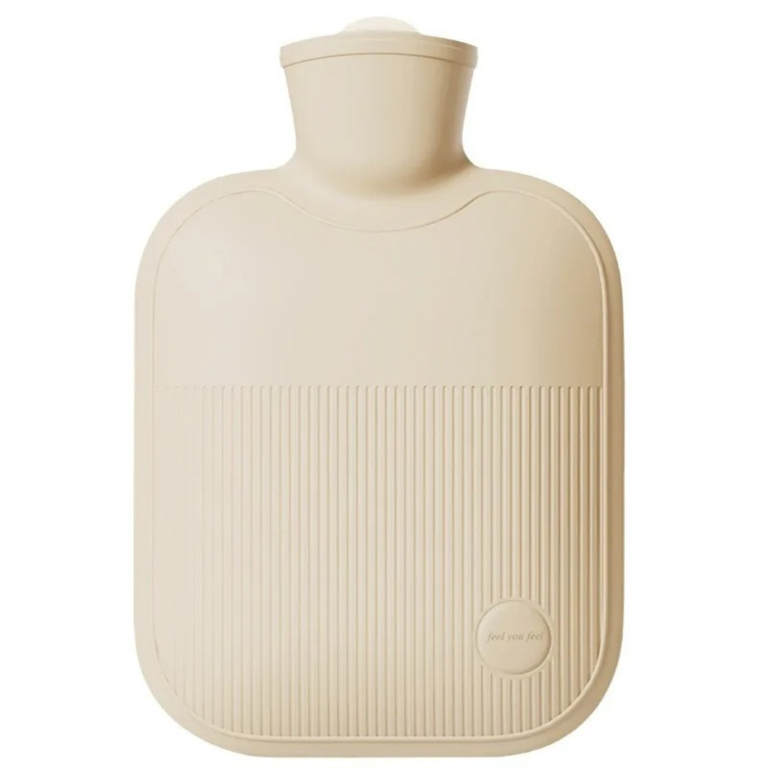 Warmwaterkruik XXL 2 liter veilig lek-proof PVC voor handen voeten bed koude winteravonden warmte comfort | Sulvida