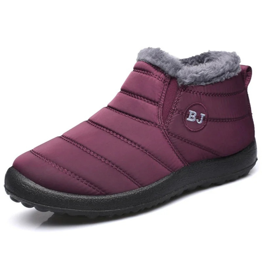 Waterdichte Dameslaarzen Winter Warm Gevoerd Platte Zool Comfortabel Wandelen Sneeuw Regen Outdoor Dames | Sulvida