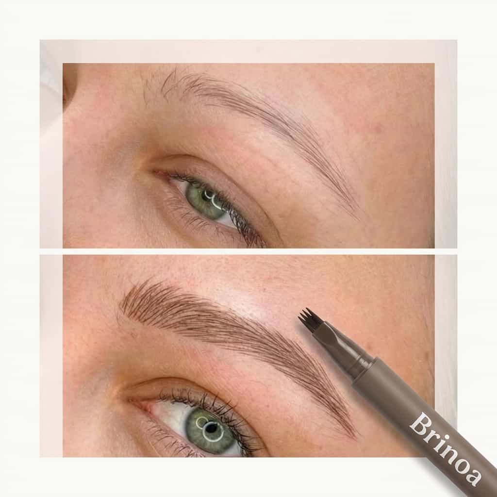 Crayon à sourcils de précision à pointe fine, résistant à l’eau, pour un maquillage naturel des sourcils | Sulvida