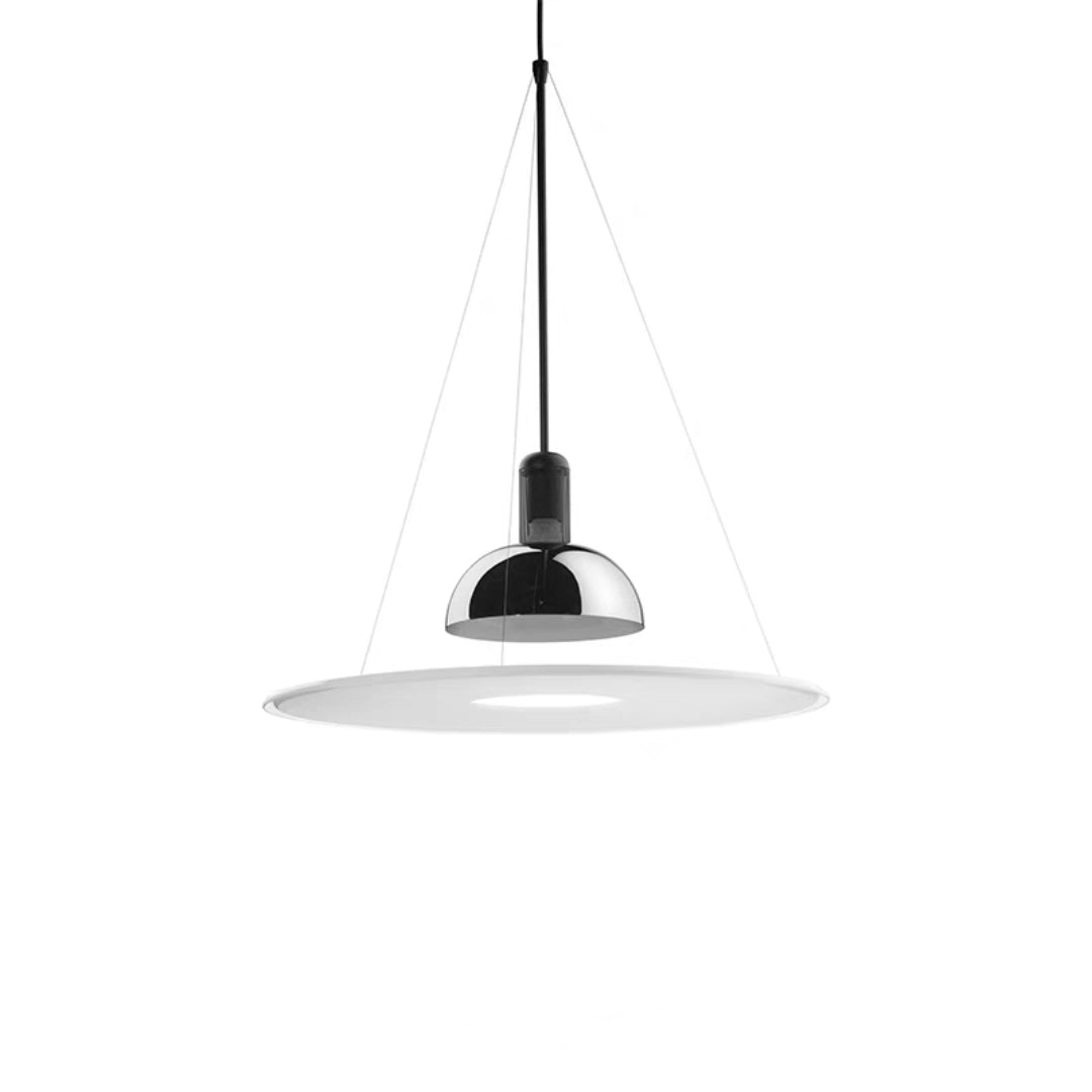Hanglamp Minimalistische Klokvorm Glas Metaal E27 Fitting Woonkamer Eetkamer LED Verlichting Zwart Chroom Goud | Sulvida