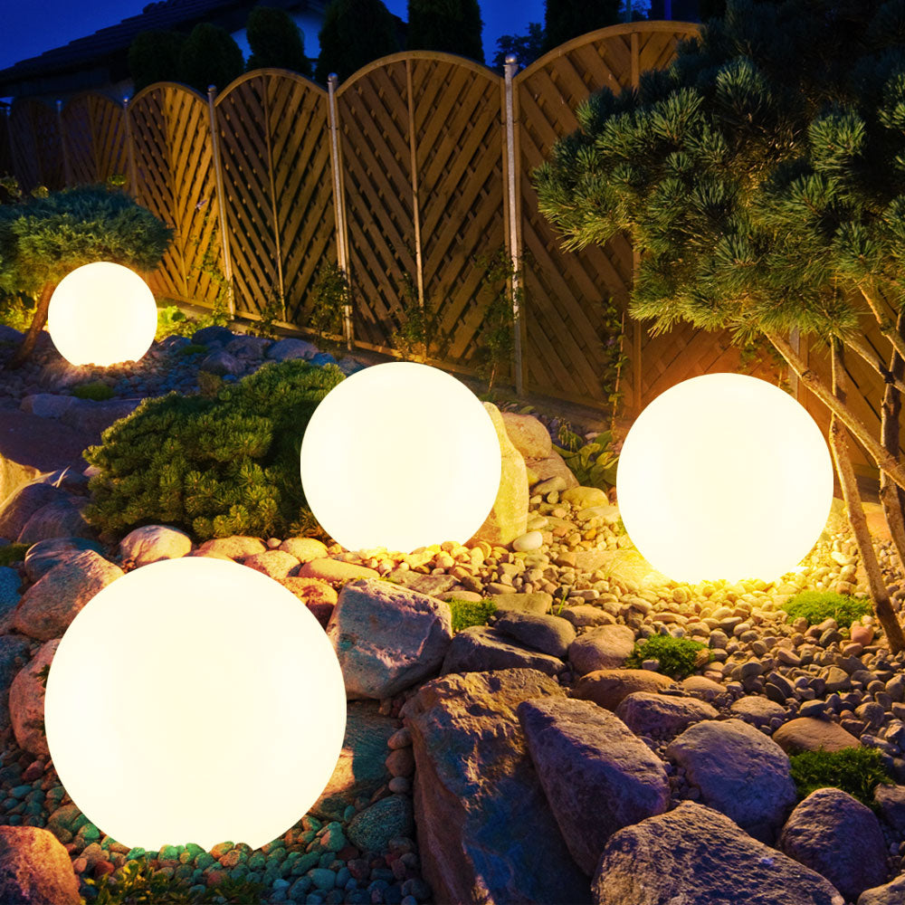 Weerbestendige Tuinbol Lamp – Draadloze LED Tuinverlichting voor Buiten en Binnen | Sulvida