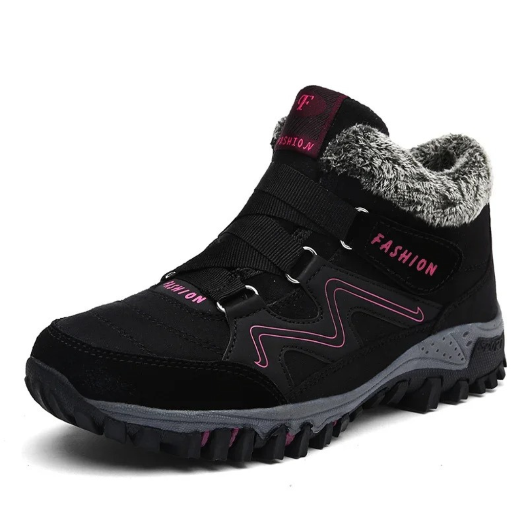 Gevoerde Winterlaarzen Dames met Anti-Slip Zool Warm Comfort Sneeuwstiefel Waterdicht voor Koude Winterdagen | Sulvida