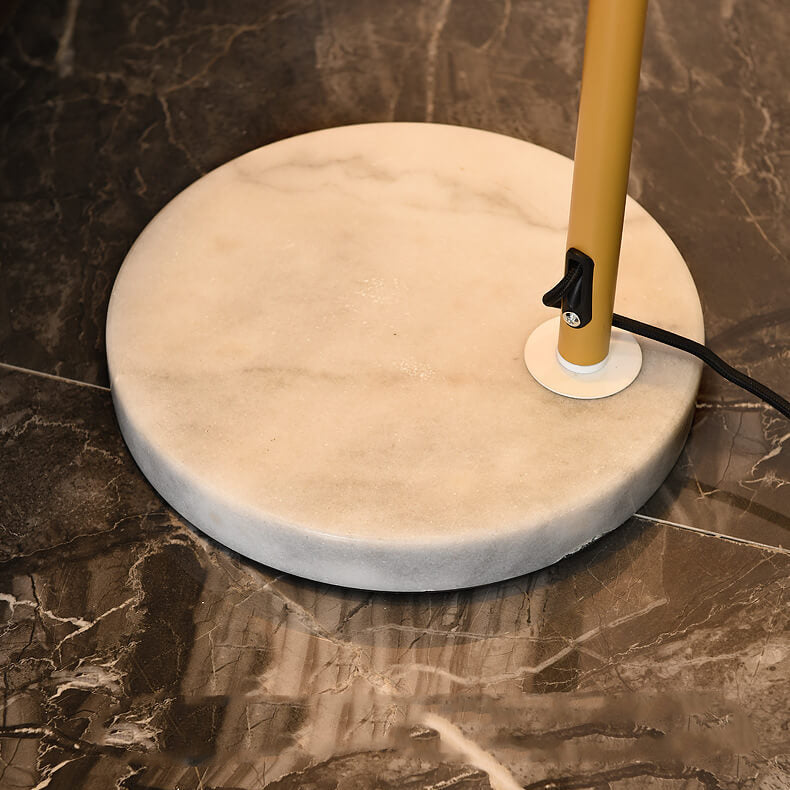 Vloerlamp Bamboe Stijl Zwart Wit Stoffen Kap Sfeervol Woonkamer Slaapkamer Hal E26 160cm Modern Interieur | Sulvida