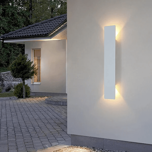 Aluminium LED-Wandlamp Waterdicht IP65 Zwart Wit Buiten Binnen Elegant Design Energiezuinig Sfeervol | Sulvida
