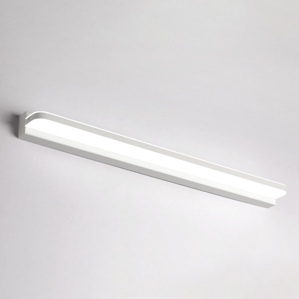 Rechthoekige LED Wandlamp met Spiegelverlichting Roestvrij Staal Driekleuren Schakelbaar Badkamer Slaapkamer | Sulvida