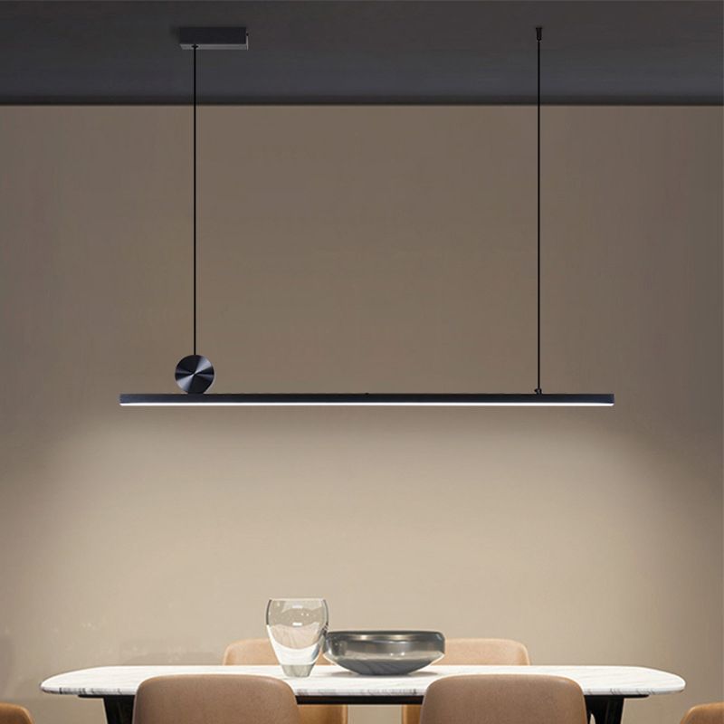 Asymmetrische Hanglamp Modern Design Zwart Goud Metaal Acryl Dimbaar LED Plafondlamp Woonkamer Eetkamer | Sulvida