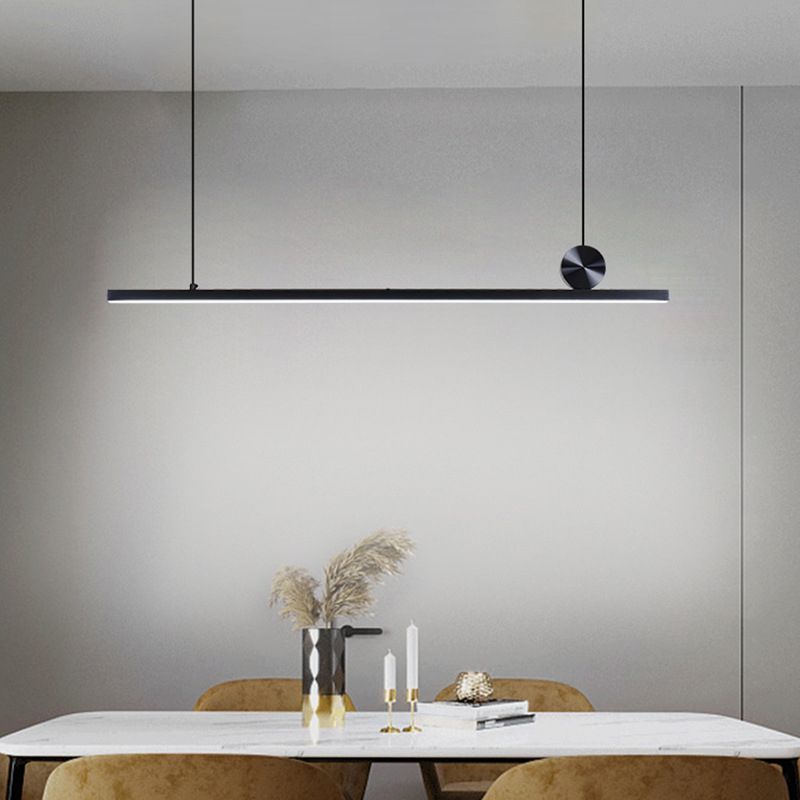 Asymmetrische Hanglamp Modern Design Zwart Goud Metaal Acryl Dimbaar LED Plafondlamp Woonkamer Eetkamer | Sulvida