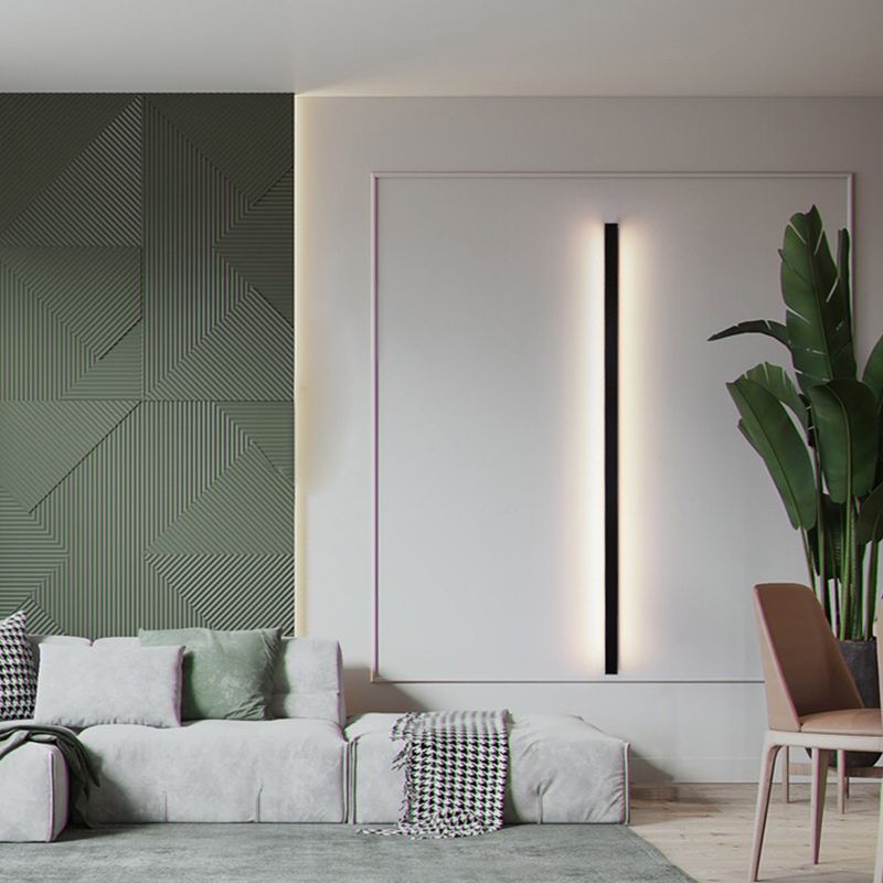 Minimalistische Wandlamp Lineair Design Metaal Acryl Slaapkamer Woonkamer LED Moderne Interieurverlichting | Sulvida