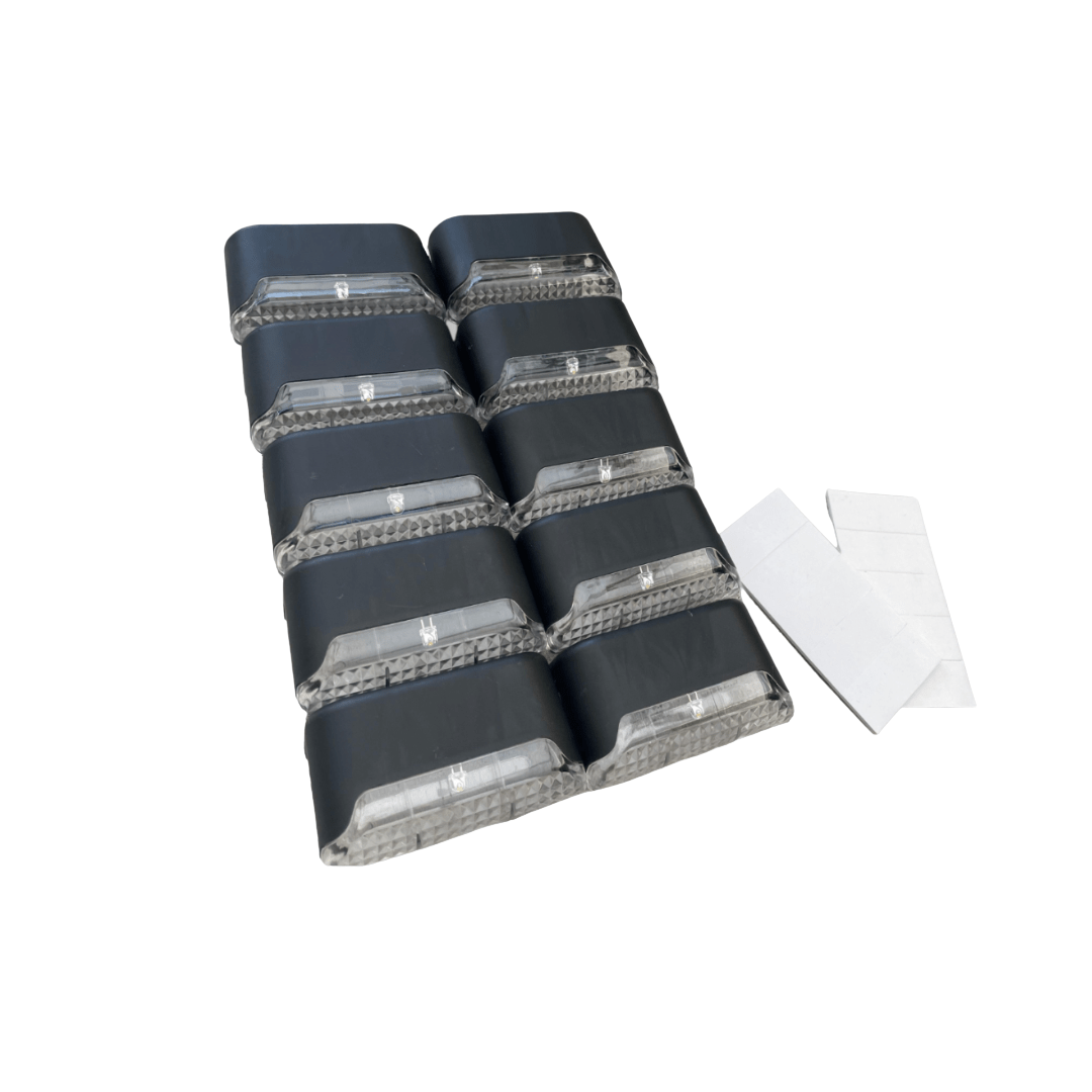 Buitenverlichting Zonne-Energie 4 Stuks IP65 Waterdicht Automatische Sensor Warm Wit LED Tuin Balkon Terras | Sulvida
