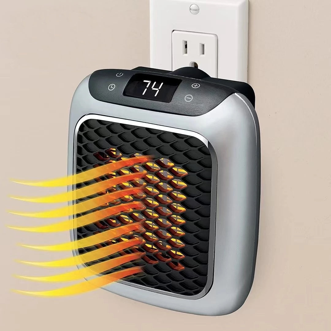 Wandmontage Elektrische Verwarming Draagbare Kachel voor Kleine Ruimtes Kantoor Slaapkamer 800W Compact | Sulvida