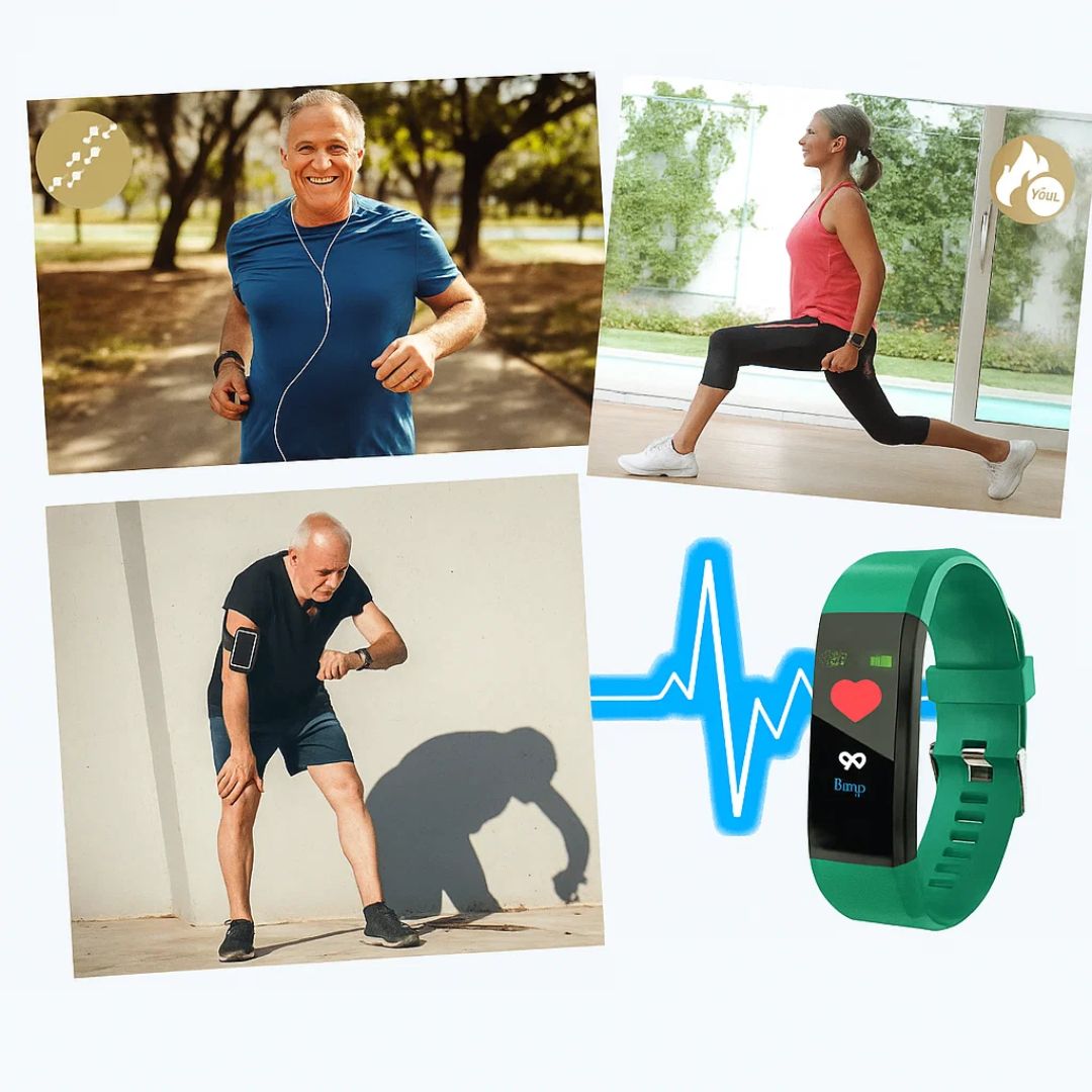 Smartwatch met valdetectie en GPS-tracking voor senioren veiligheid gezondheidsmonitoring polshorloge | Sulvida