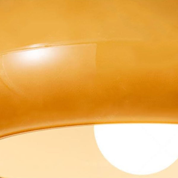 Glazen Hanglamp Bol Ø27cm Messing Pendant Light Eetkamer Woonkamer Hal Retro Ronde Plafondverlichting | Sulvida