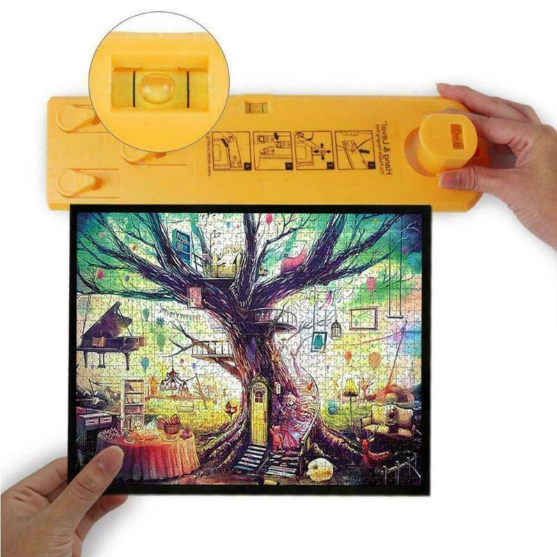 Schilderij Ophanggereedschap met Waterpas en Markeerfunctie voor Vlakke Wandmontage van Fotolijsten en Kunst | Sulvida