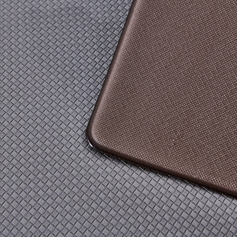 Anti-vermoeidheidsmat Keuken Waterdicht PVC 1cm Dik Antislip Stamat Wasbaar Ruitmotief Comfortabel Staan | Sulvida