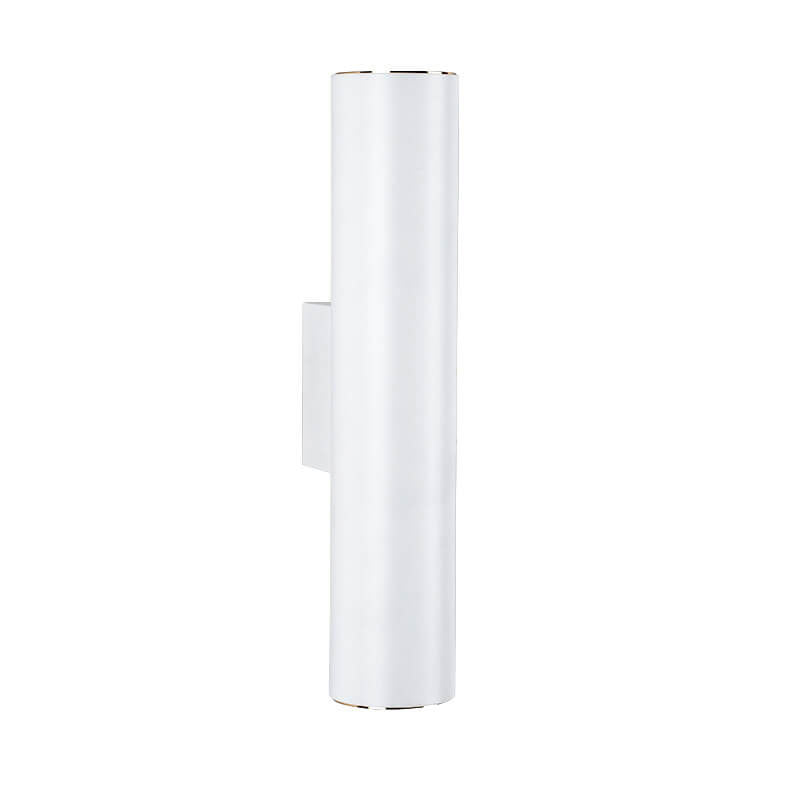 Aluminium Wandlamp Cilinder Zwart Wit Goud LED 2 Lichtpunten Slaapkamer Woonkamer Interieurverlichting | Sulvida