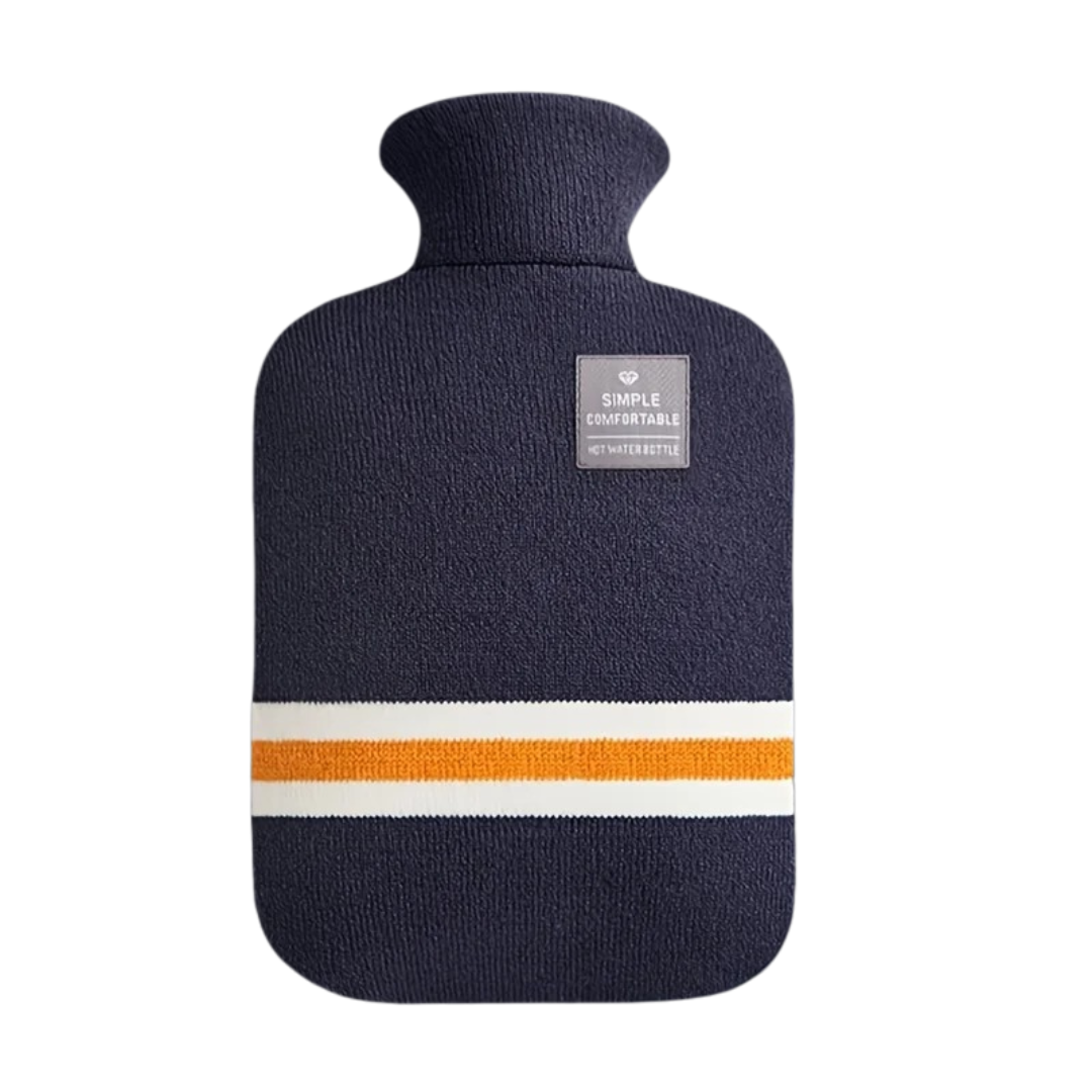 Kruik met Gebreide Hoes 1 Liter – Warmhoudend Comfort voor Buik en Voeten Langdurige Warmte Ontspanning | Sulvida