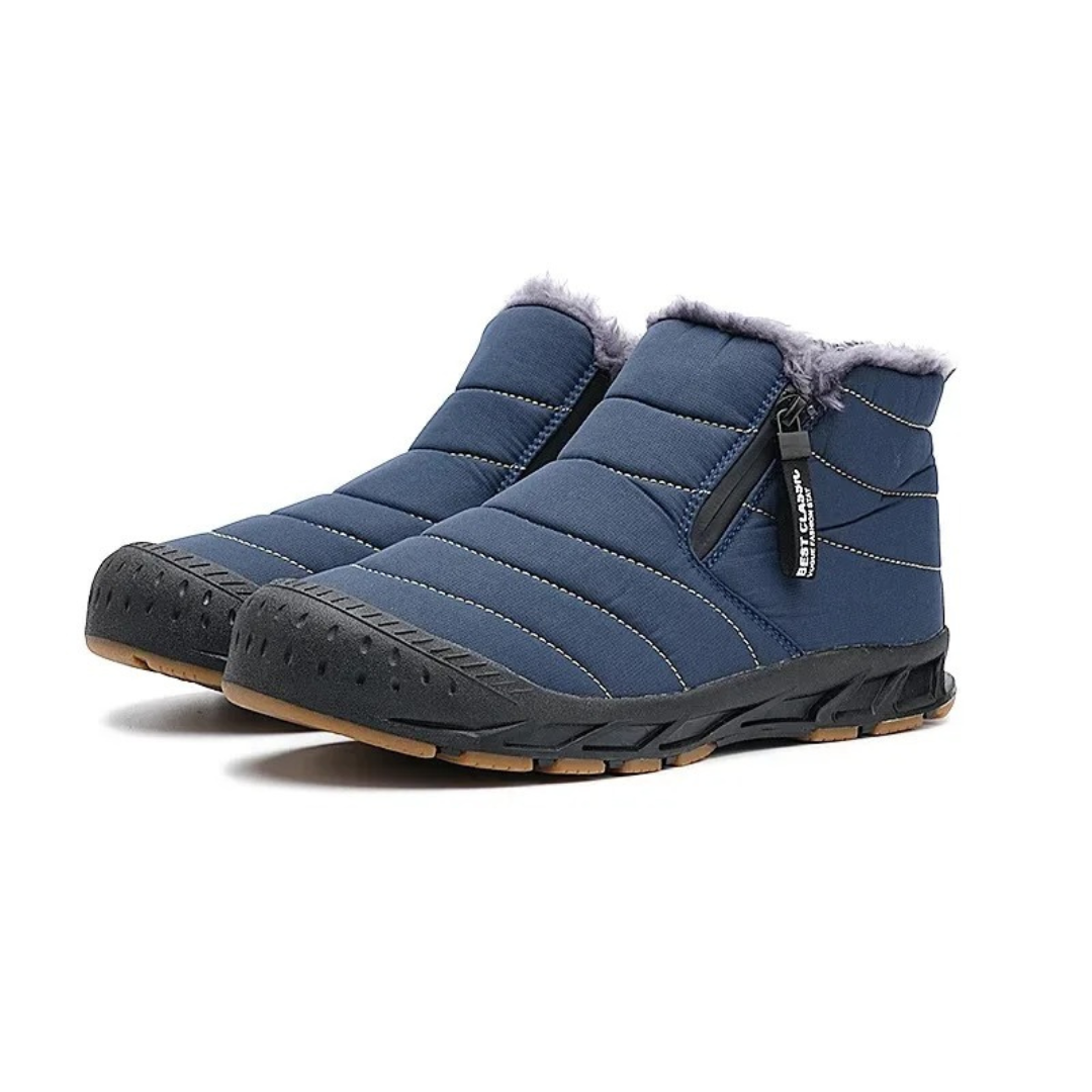 Waterdichte Winterlaarzen met Fleecevoering en Ritssluiting voor Heren en Dames Outdoor Wandelschoeisel Snow Boots | Sulvida