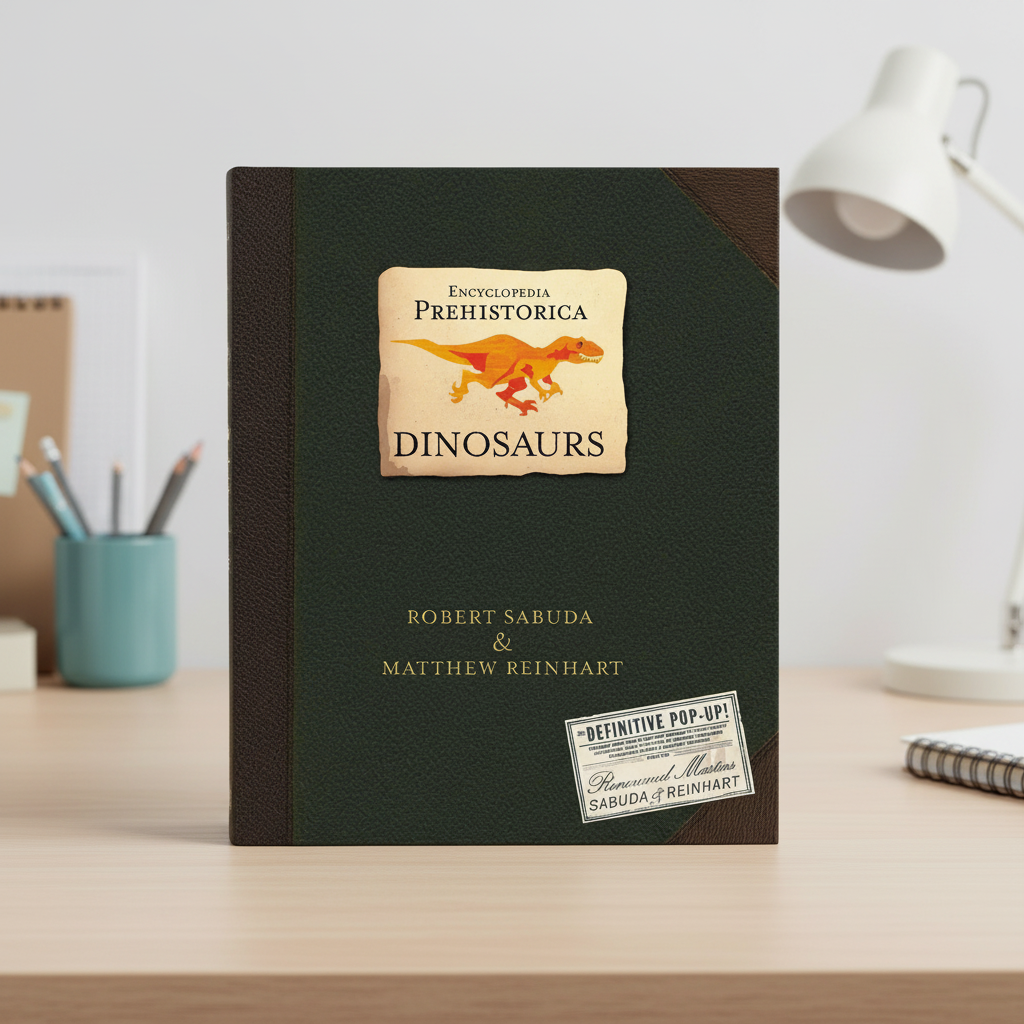 3D Pop-up Boek met Dinosauriërs voor Kinderen – Interactief Leerboek met Pop-up Scènes – Educatief Cadeau voor Dino-Liefhebbers | Sulvida