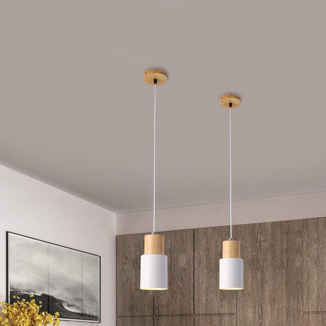Cilindervormige Hanglamp Aluminium Scandinavisch Modern Design Verstelbare Kabel voor Eettafel Keuken Bar | Sulvida