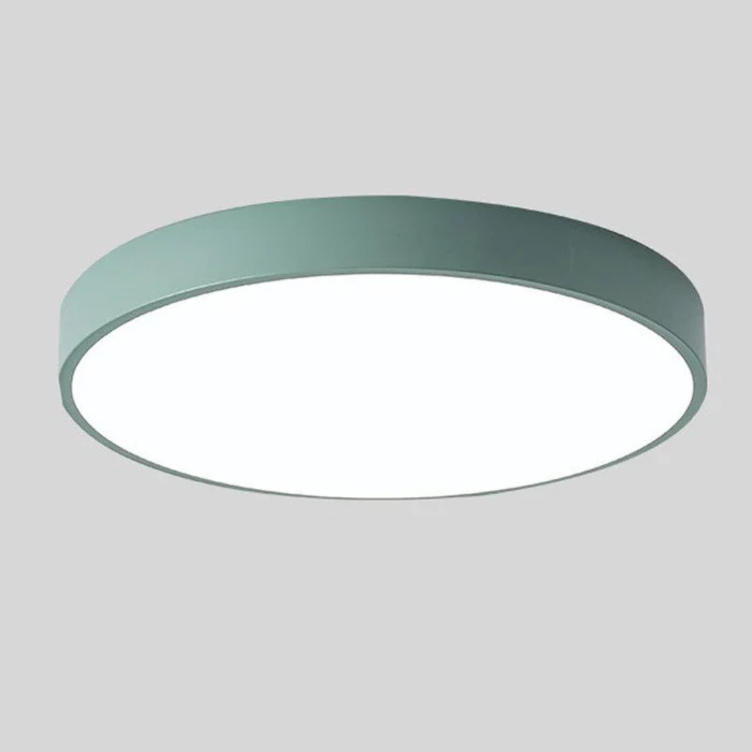 Plafondlamp Hout & Acryl Scandinavisch Design Warm Licht Ø23/30cm Slaapkamer Woonkamer Energiezuinige LED | Sulvida