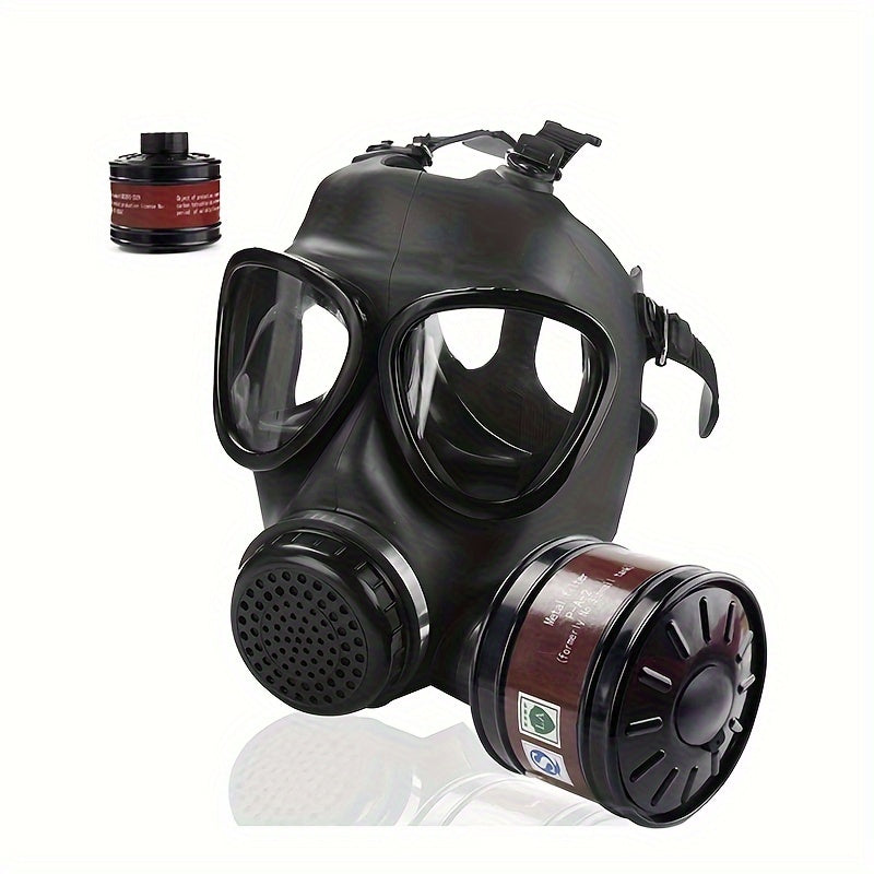 Volgelaatsgasmasker met 40mm Actieve Koolfilter Luchtzuivering Bescherming tegen Chemische Stoffen en Stof | Sulvida