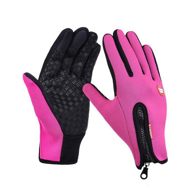 Thermische Handschoenen Touchscreen Winter Sporthandschoenen Winddicht Warm Fleece Fietsen Hardlopen | Sulvida