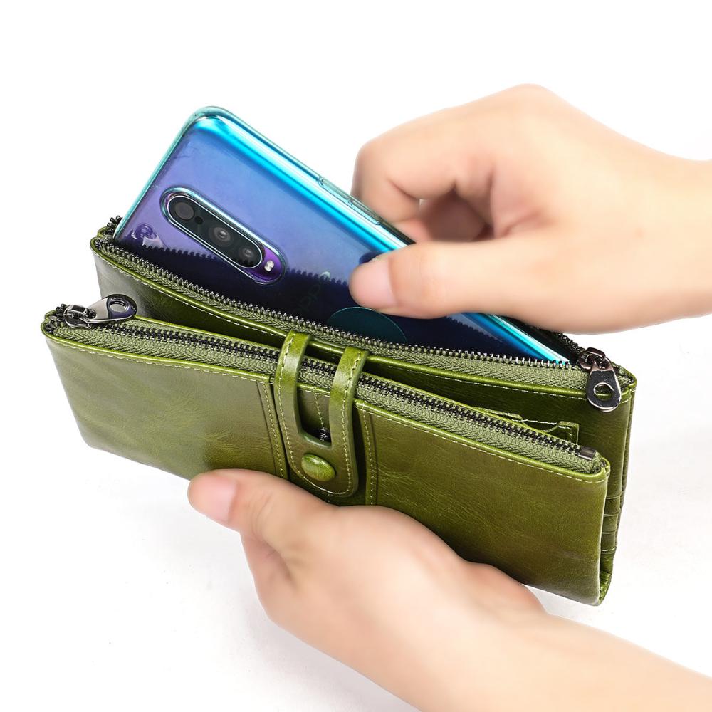 Compacte Portemonnee Leer PU Minimalistische Dames Heren Creditcardhouder Vakjes Muntzak Stijlvol Slank | Sulvida