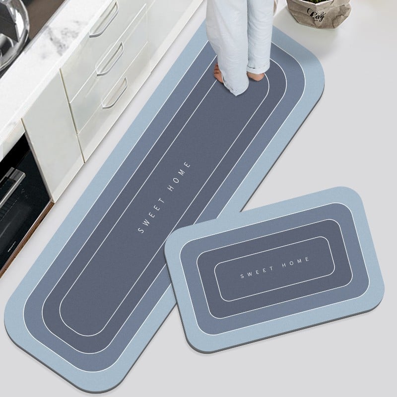 Antislip Badmat Ultra-Absorberend Sneldrogend – Veilig Zacht Microvezel – 40x60 50x80 50x160 Badkamer WC | Sulvida