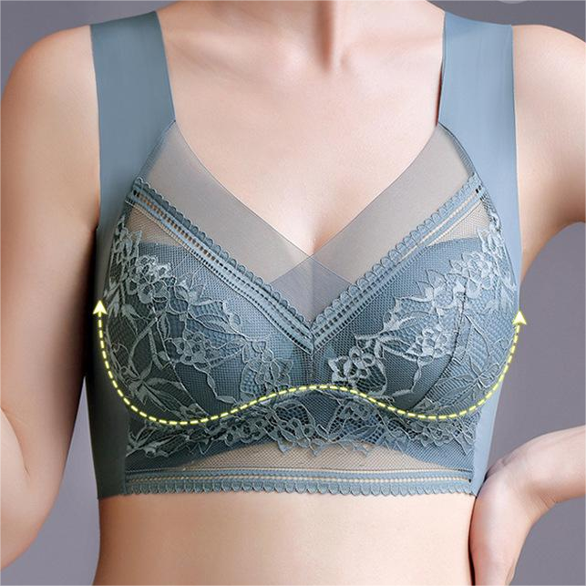 Push-Up Kant BH Draadloos Comfort Ondersteuning Posturecorrectie Ademend Stretch Everyday Lingerie Dames | Sulvida