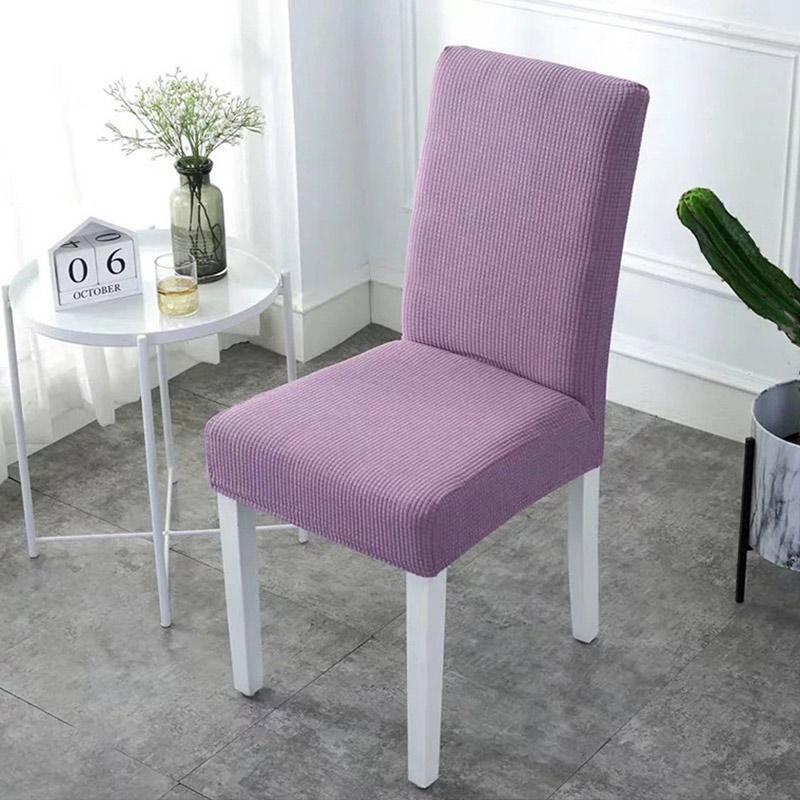 Elastische stoelhoezen set van 4 stuks voor eetkamerstoelen | Rekbaar machinewasbaar stoelbeschermhoes | Sulvida