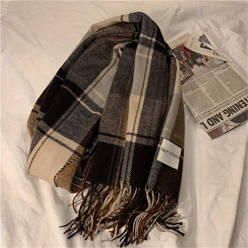 Écharpe de luxe en laine mérinos, accessoire chic et élégant pour les occasions formelles et les événements spéciaux, pour femme | Sulvida