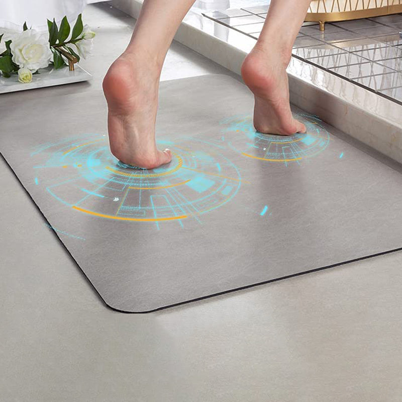 Diatomee Badmat Sneldrogend Antislip 40×60 50×80 cm Absorberend Veilig Hygiënisch voor Badkamer Douche | Sulvida