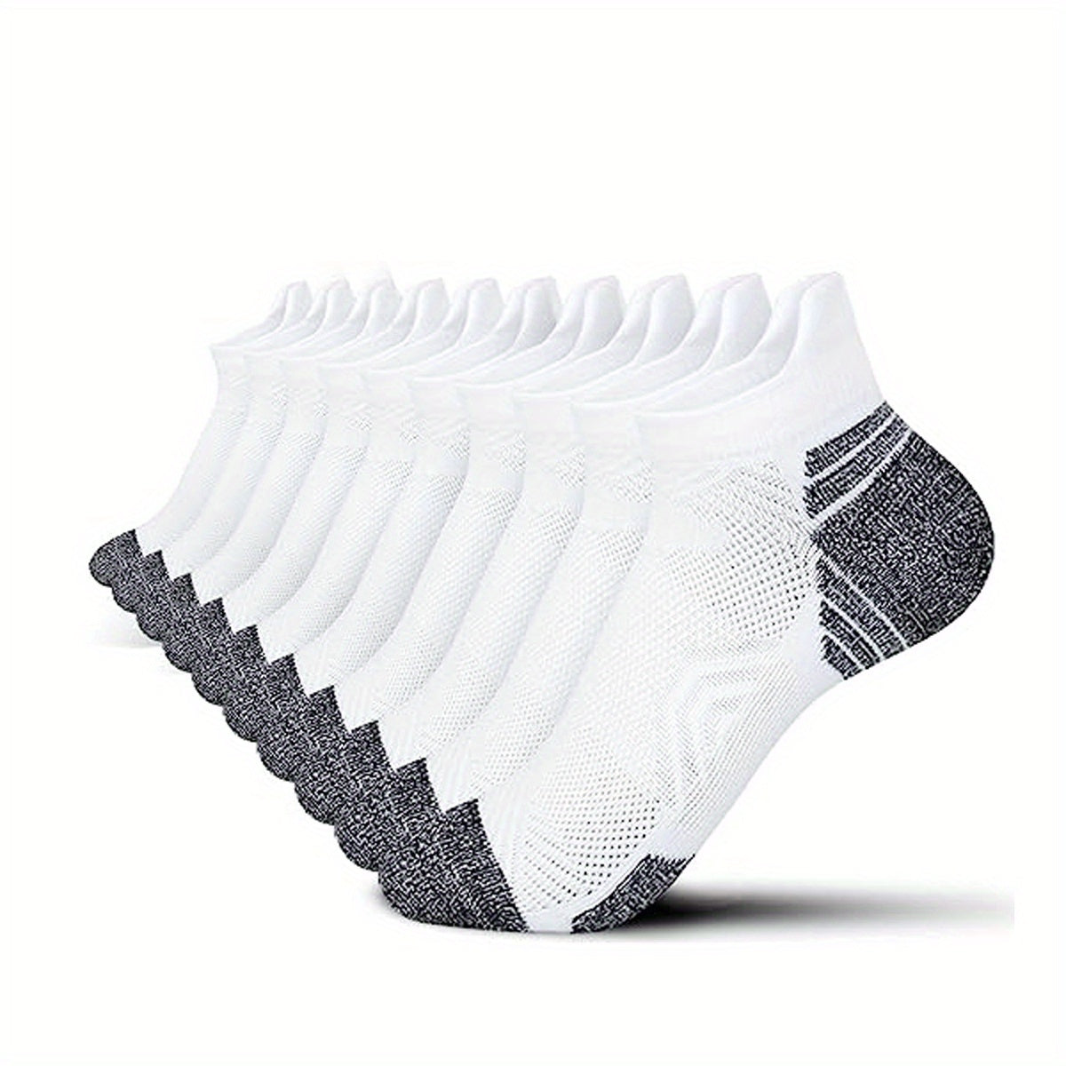 Dames Sportsokken Set Ademend Katoen – 5 Paar One Size Compressiesokken Hardlopen Wandelen Fitness Yoga | Sulvida