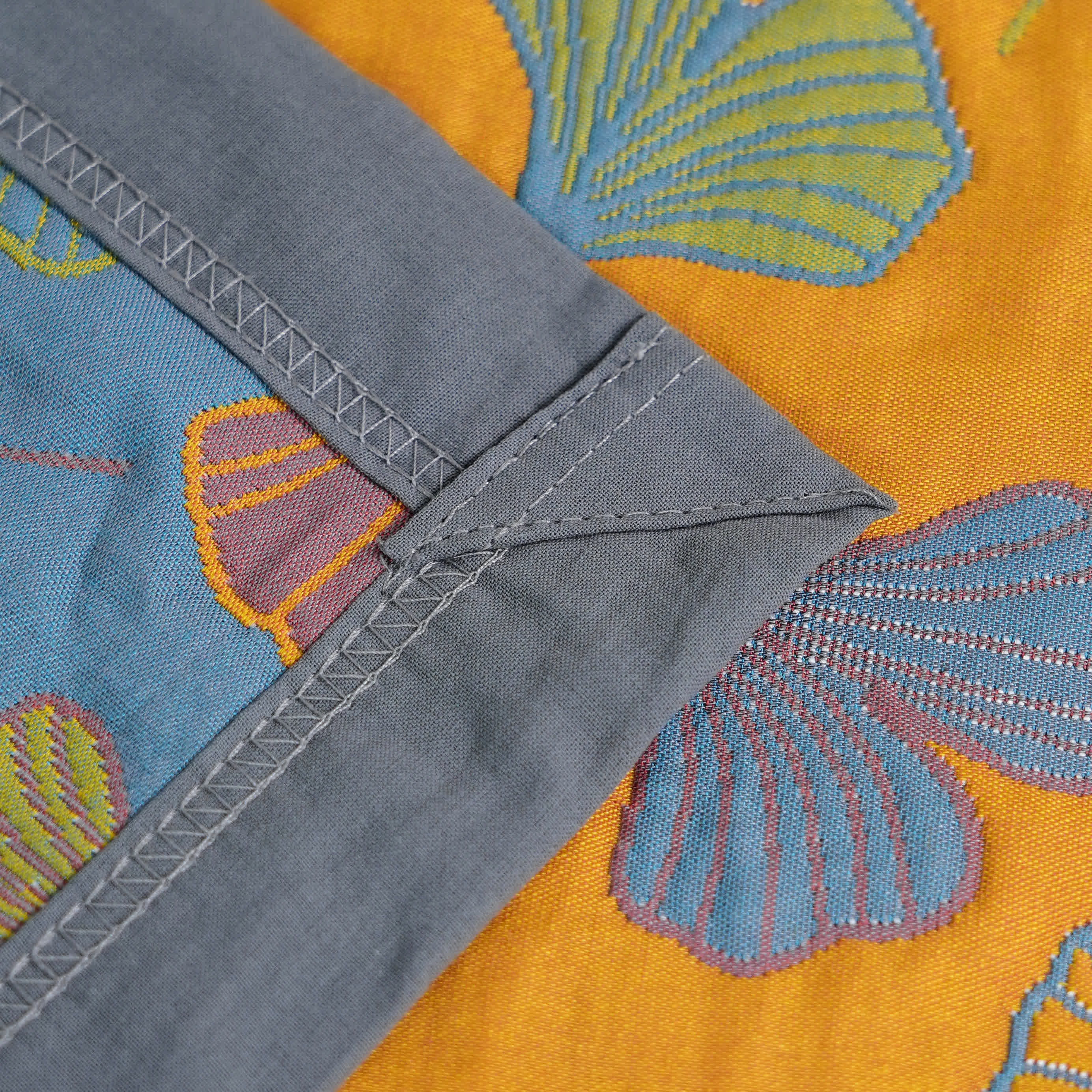 Omkeerbaar Katoenen Quilt Ginkgoblad Patroon - Tweepersoons Dekbed met Kussensloop - Zachte Katoen Sprei voor Bed - Duurzaam Dekbedovertrek | Sulvida