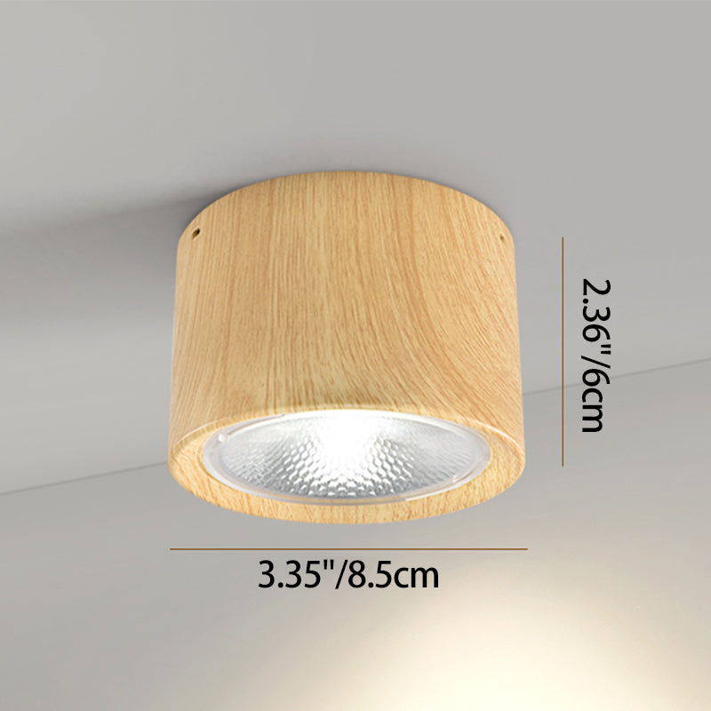 Plafondspot Cilindrisch LED Verlichting Modern Metaal Acryl voor Woonkamer Slaapkamer Stijlvol Minimalistisch | Sulvida